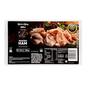 PnP Shaved Smoked Ham 125g x 12