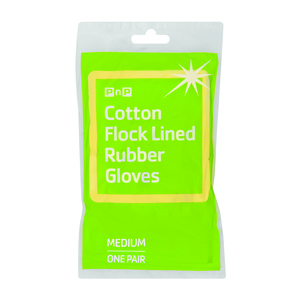 PnP Rubber Gloves Medium