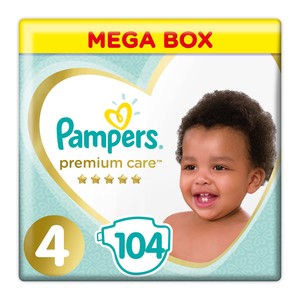Pampers Premium Care Size 4 104ea