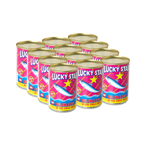 Lucky Star Pilchards in Hot Chilli Sauce 400g x 12