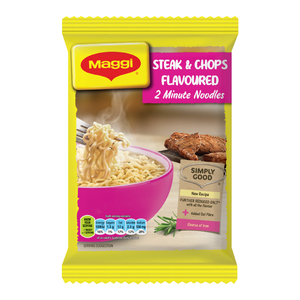 Maggi 2-Minute Noodles Steak & Chop Flavour 73g x 36