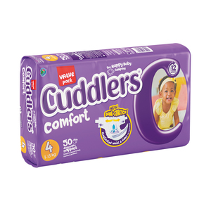 Cuddlers Comfort Diapers Size 4 8-14kg 50s