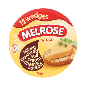 Melrose Biltong Cheese Wedges 200g