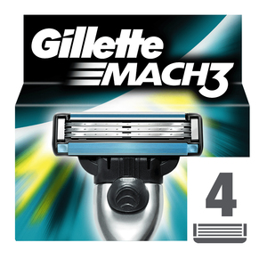 Gillette Mach 3 Razor Blades 4s