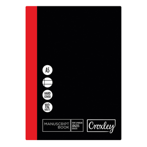 Croxley A5 192 Page Manuscript Book