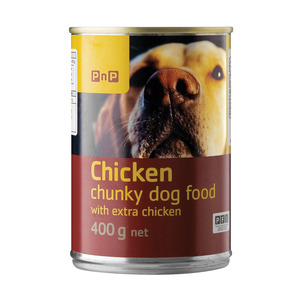 PnP Chunky Chicken Dog Food 400g