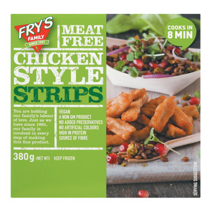 Fry's Chicken-Style Vegetarian Strips 380g