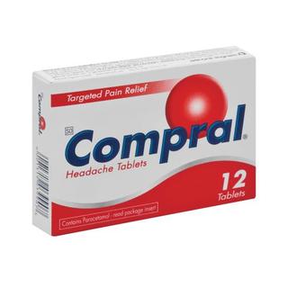 Compral Fast Acting Headache Tablets 12