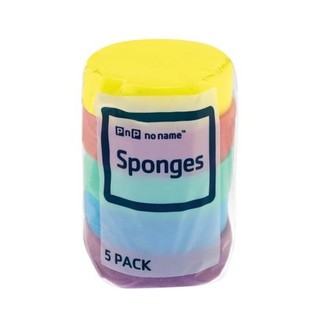 No Name Sponges Five Pack 5