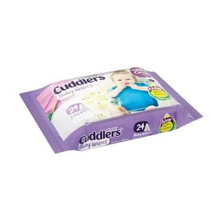 Cuddlers Baby Wipes 24s