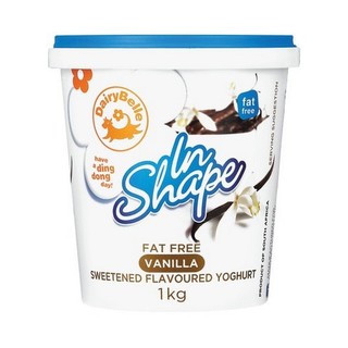 Dairybelle In Shape Vanilla Yoghurt 1 Kg