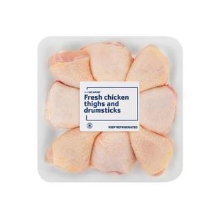 PnP No Name Chicken Thighs 4s & Drumsticks 4s - Avg Weight 850g