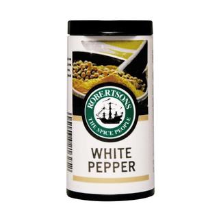 Robertsons White Pepper Canister 50g